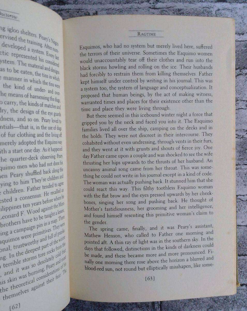 Ragtime by .E.L. Doctorow