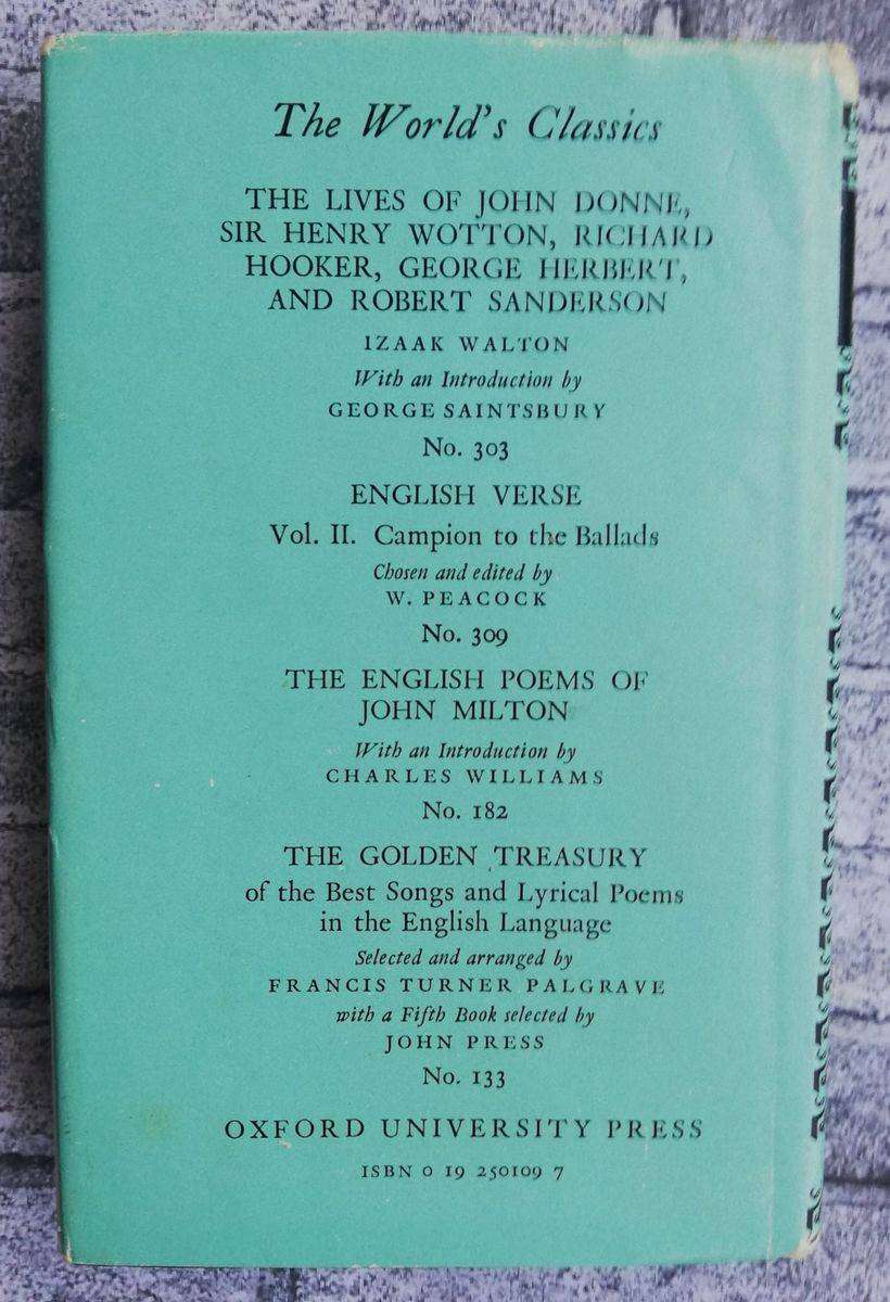The Poems of George Herbert