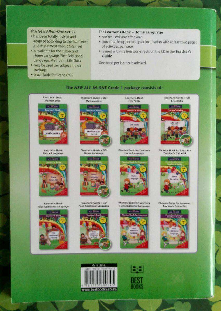 All-in-One Home Language Grade 1 Learner's Book by Mart Meij
