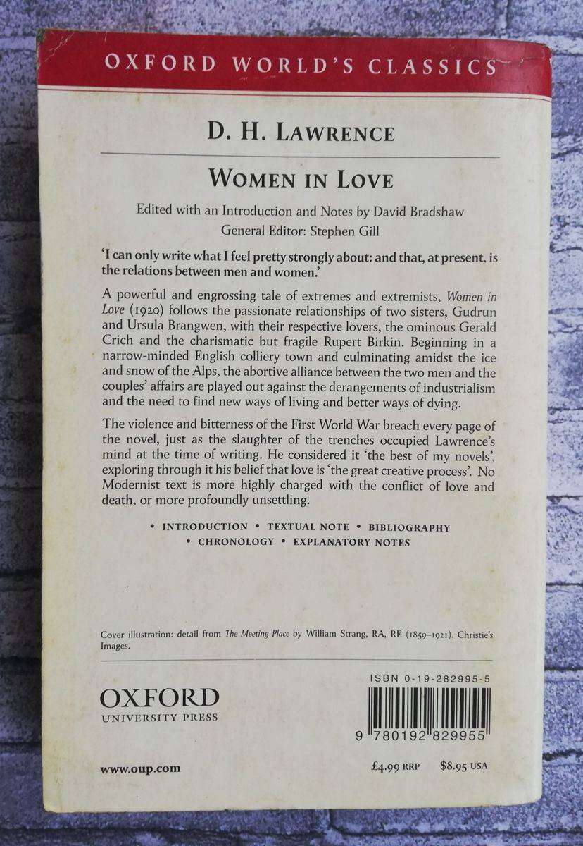Women in Love by D.H. Lawrence