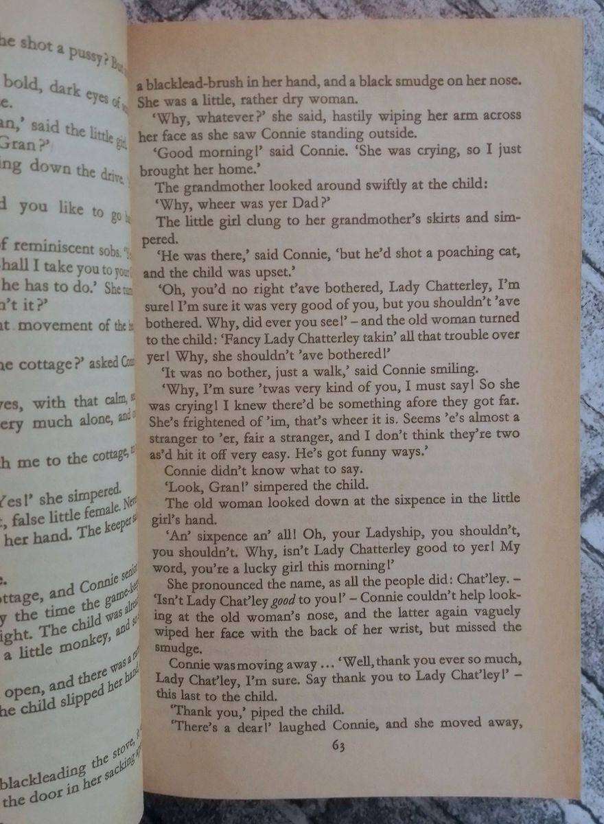 Lady Chatterley's Lover by D.H. Lawrence