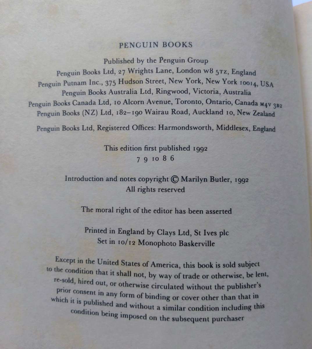 Castle Rackrent and Ennui by Maria Edgeworth