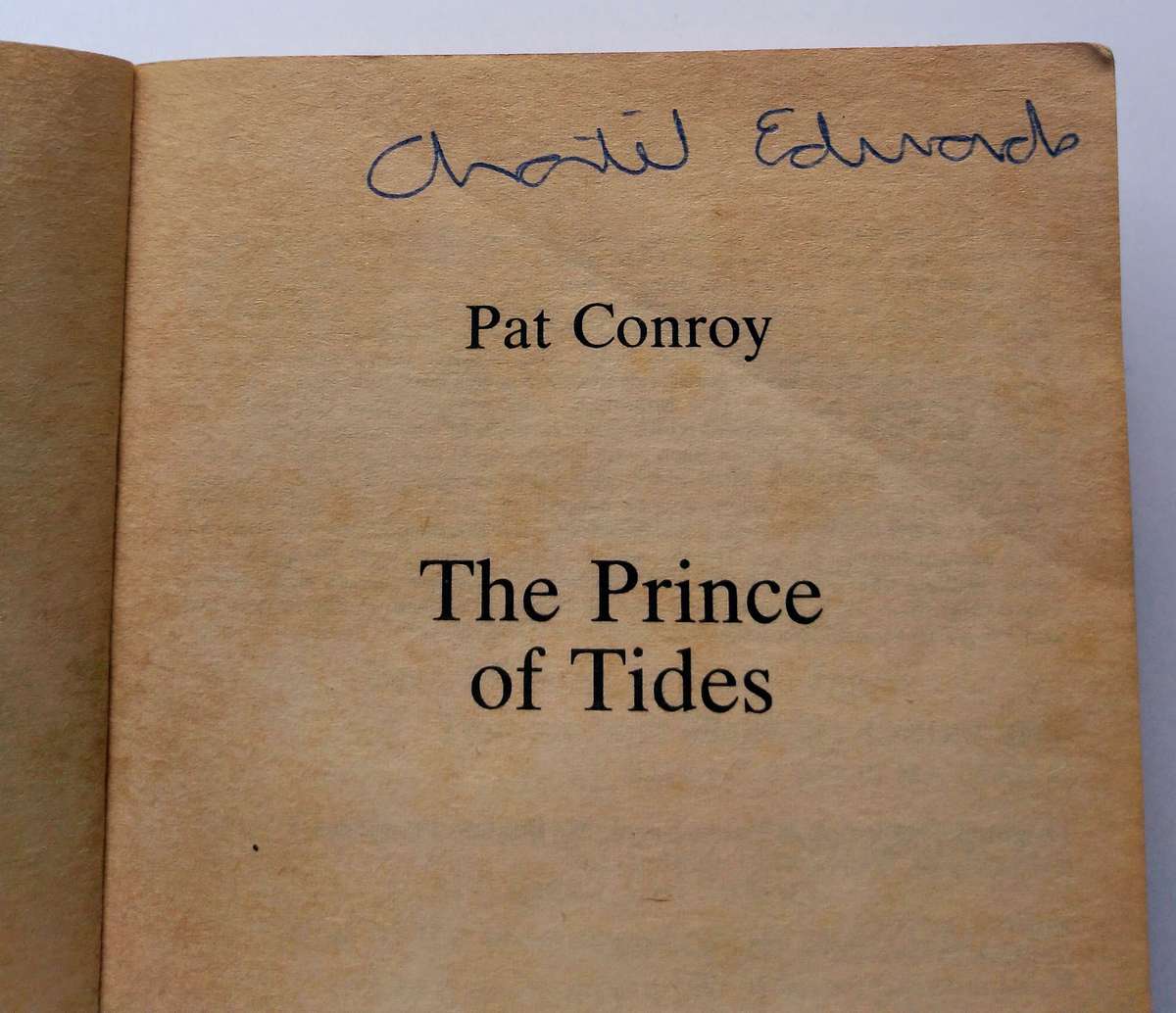 The Prince of Tides by Pat Conroy