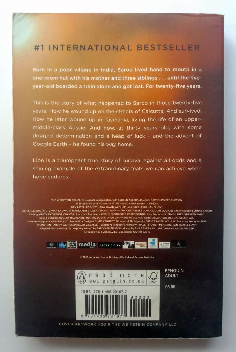 Lion by Saroo Brierley