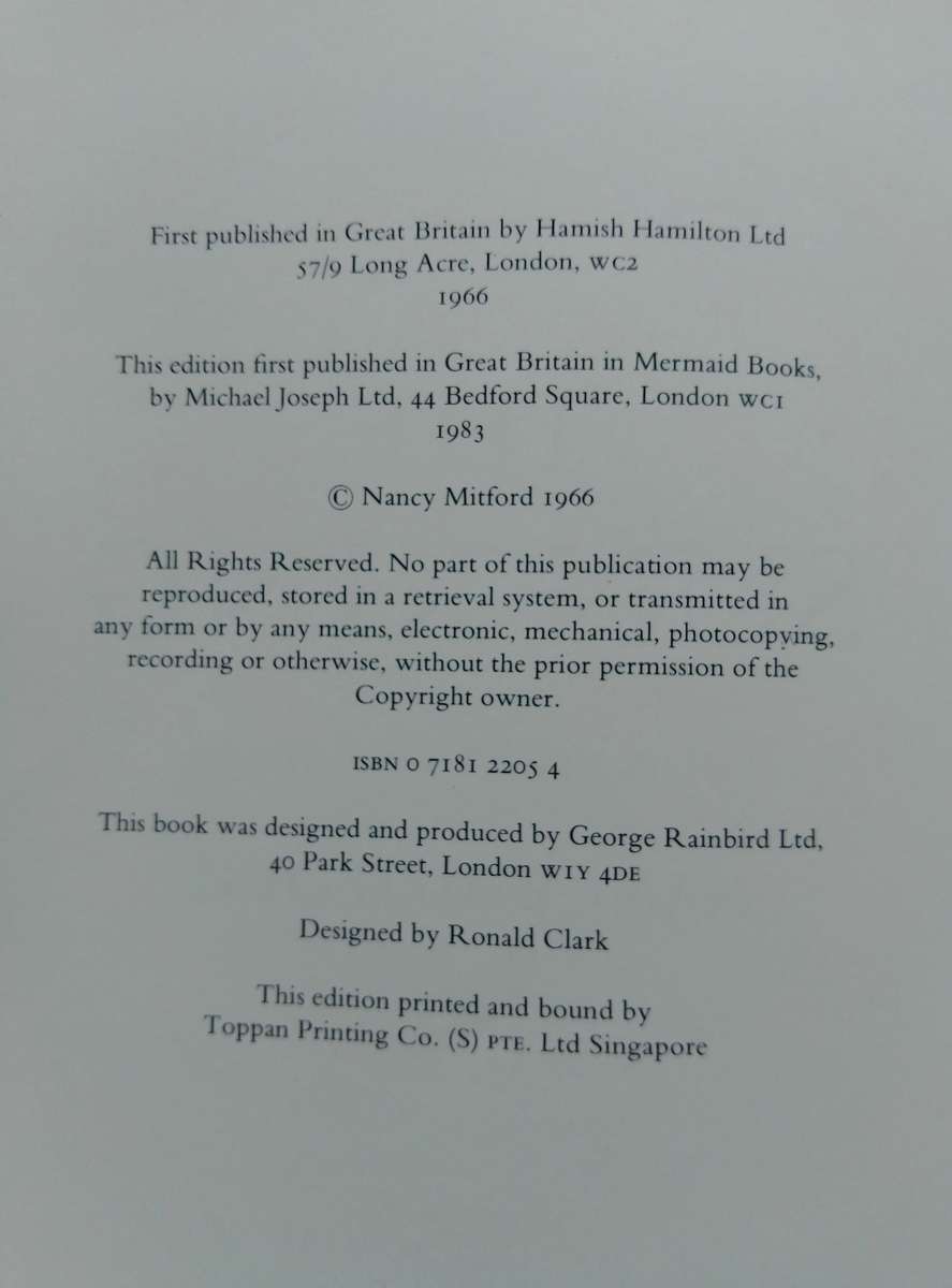 The Sun King by Nancy Mitford