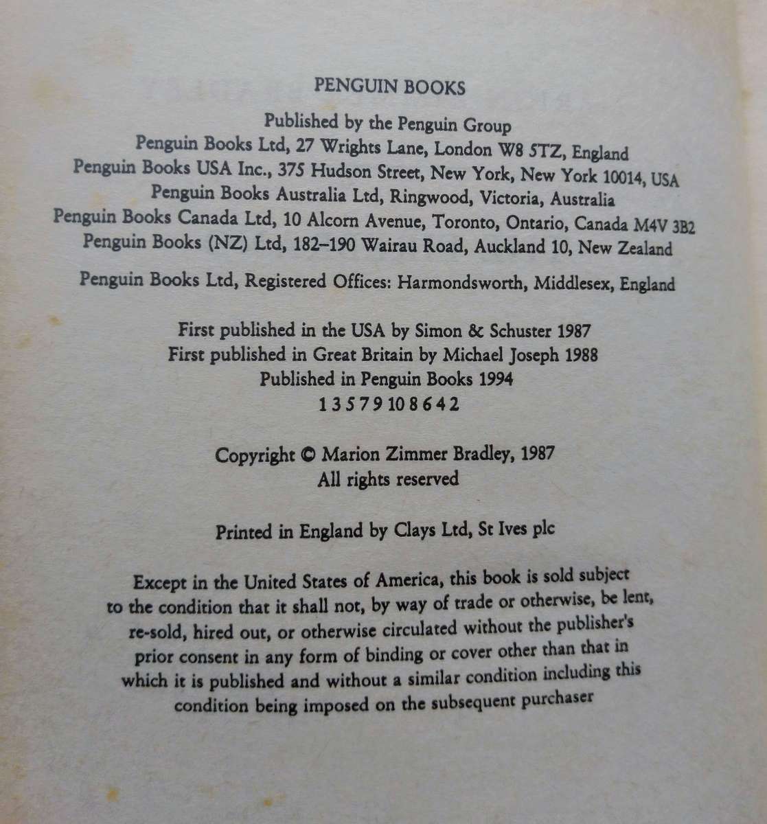 The Firebrand by Marion Zimmer Bradley