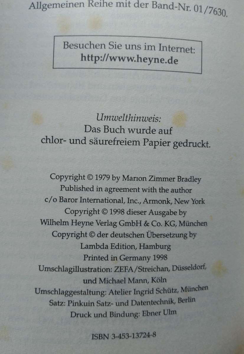 Trapez - Marion Zimmer Bradley