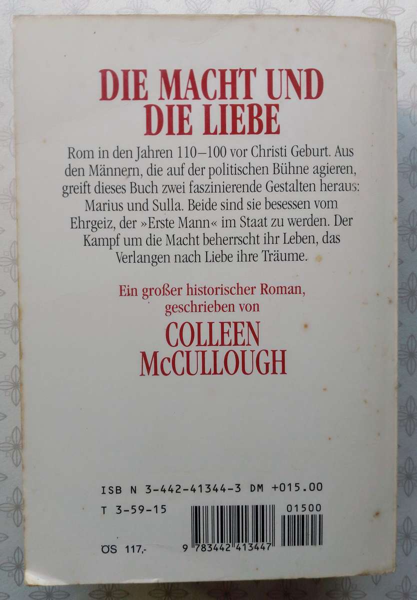Die Macht und die Liebe - Colleen McCullough