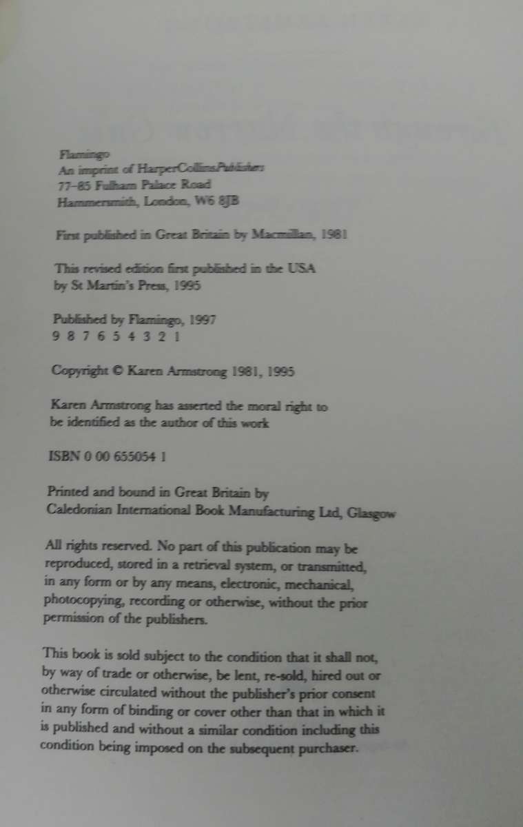 Through the Narrow Gate - A Nun's Story by Karen Armstrong