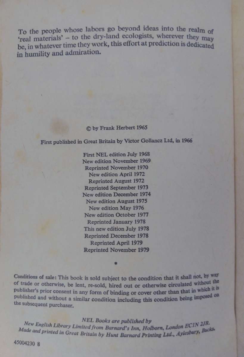 Dune by Frank Herbert