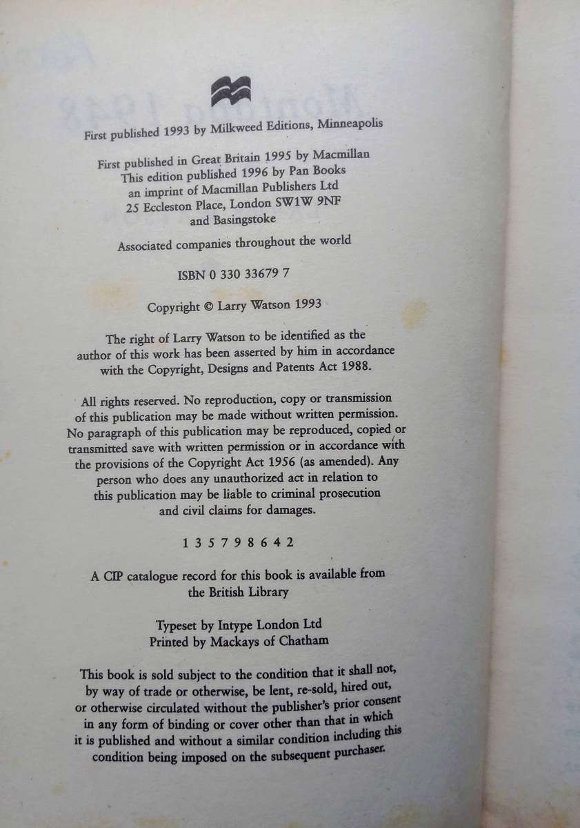 Montana 1948 by Larry Watson