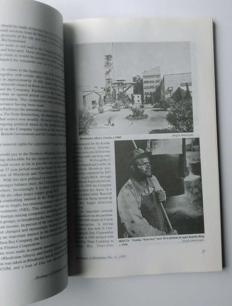 Heritage of Zimbabwe Publication No. 11 (1992)