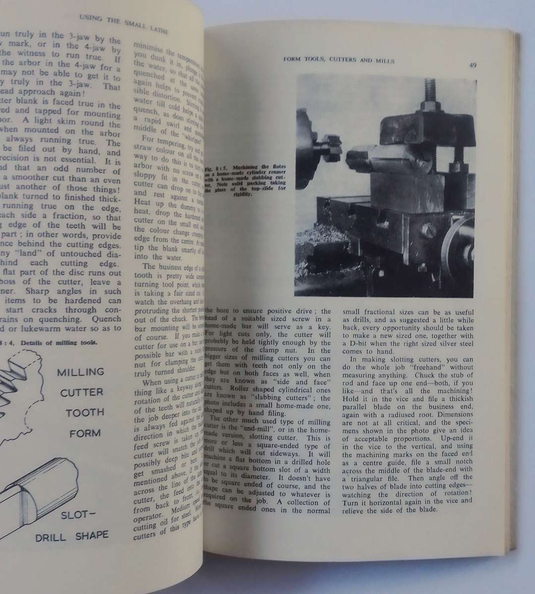 Using the Small Lathe by L.C. Mason