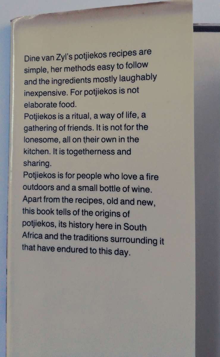 Potjiekos Cookbook by Dine van Zyl