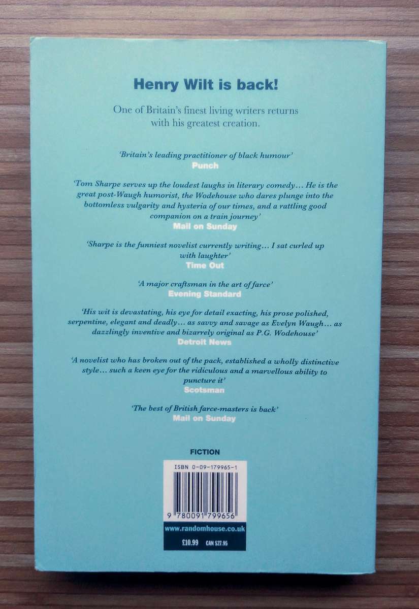 Wilt in Nowhere by Tom Sharpe