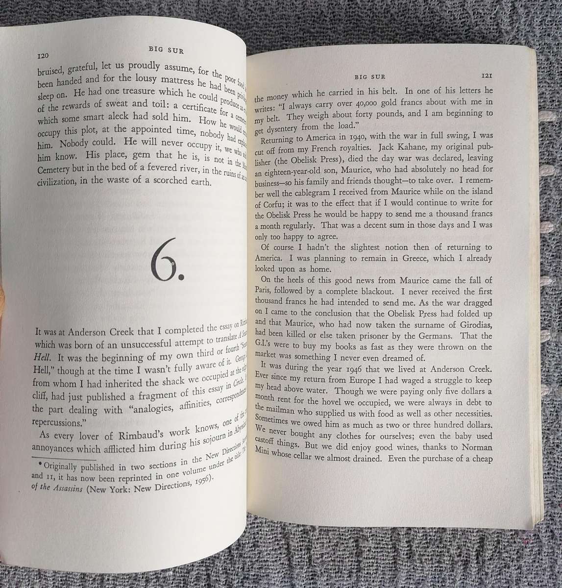 Big Sur and the Oranges of Hieronymous Bosch by Henry Miller