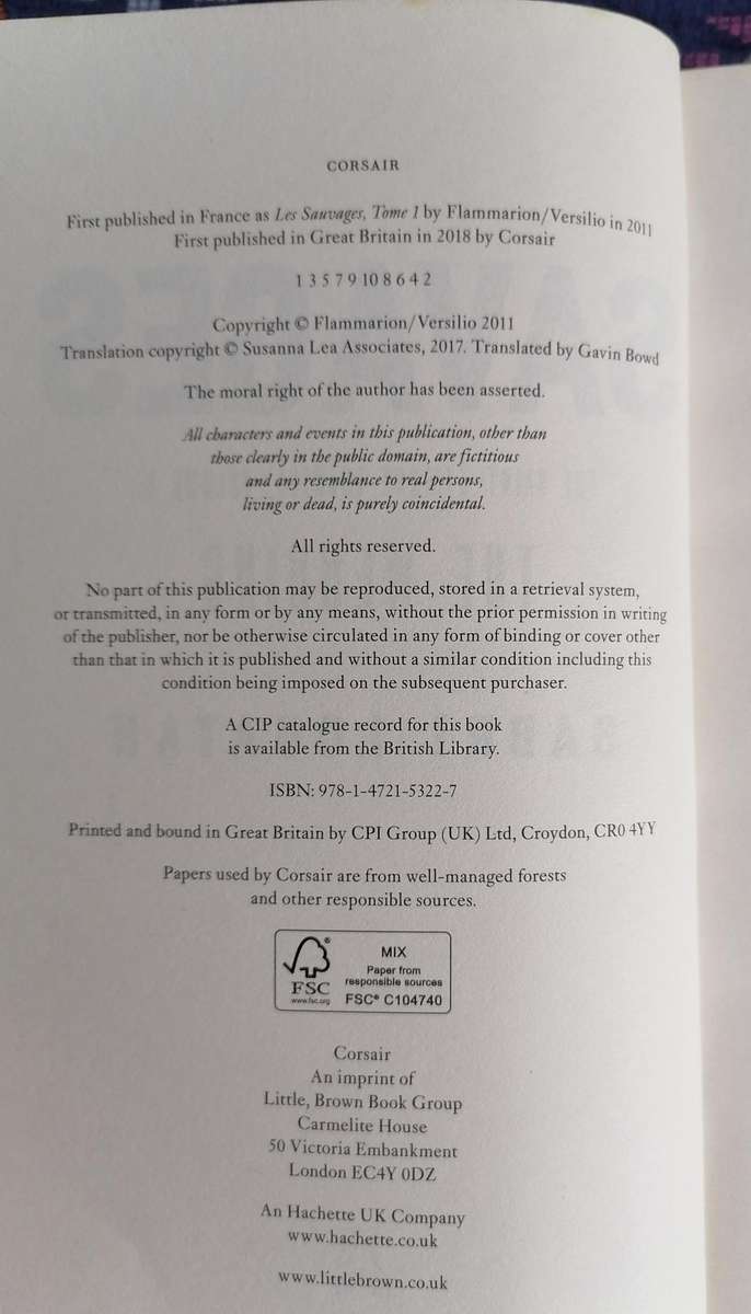 Savages (The Saint-Etienne Quartet #1: The Wedding by Sabri Louatah