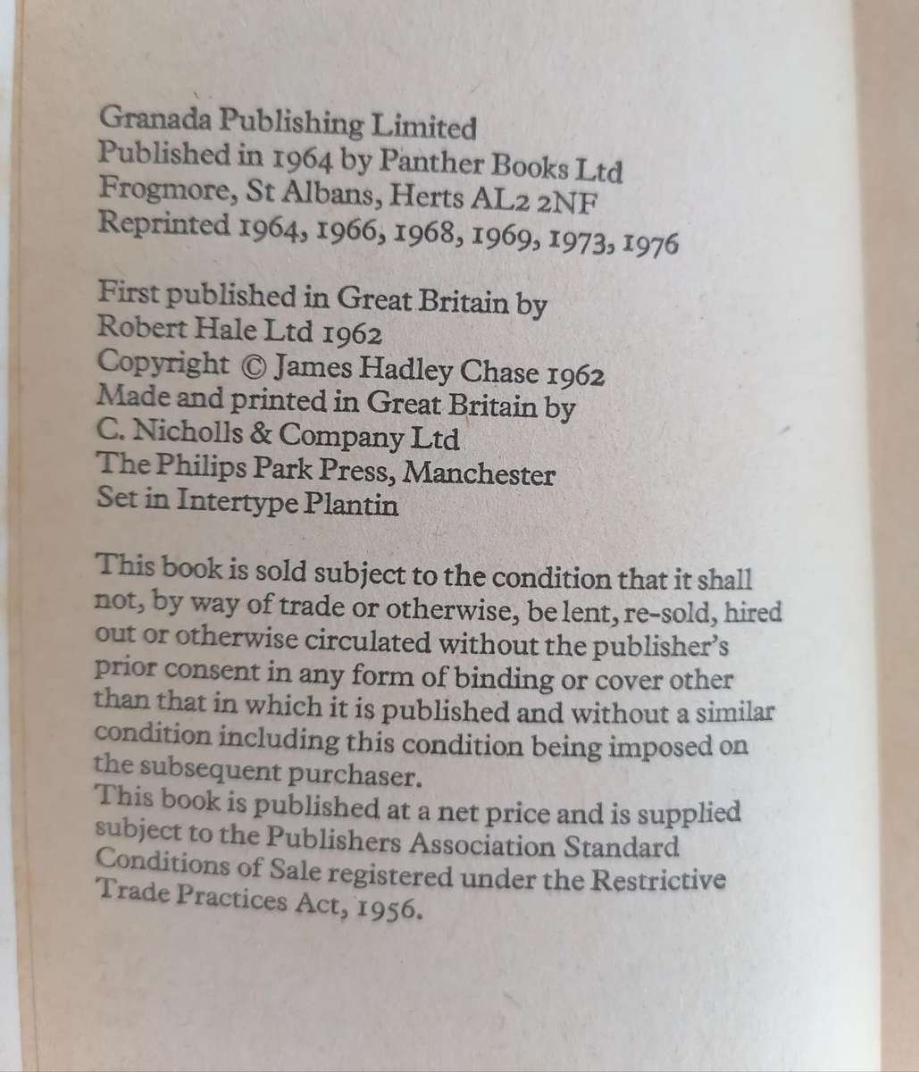 A Coffin from Hong Kong by James Hadley Chase