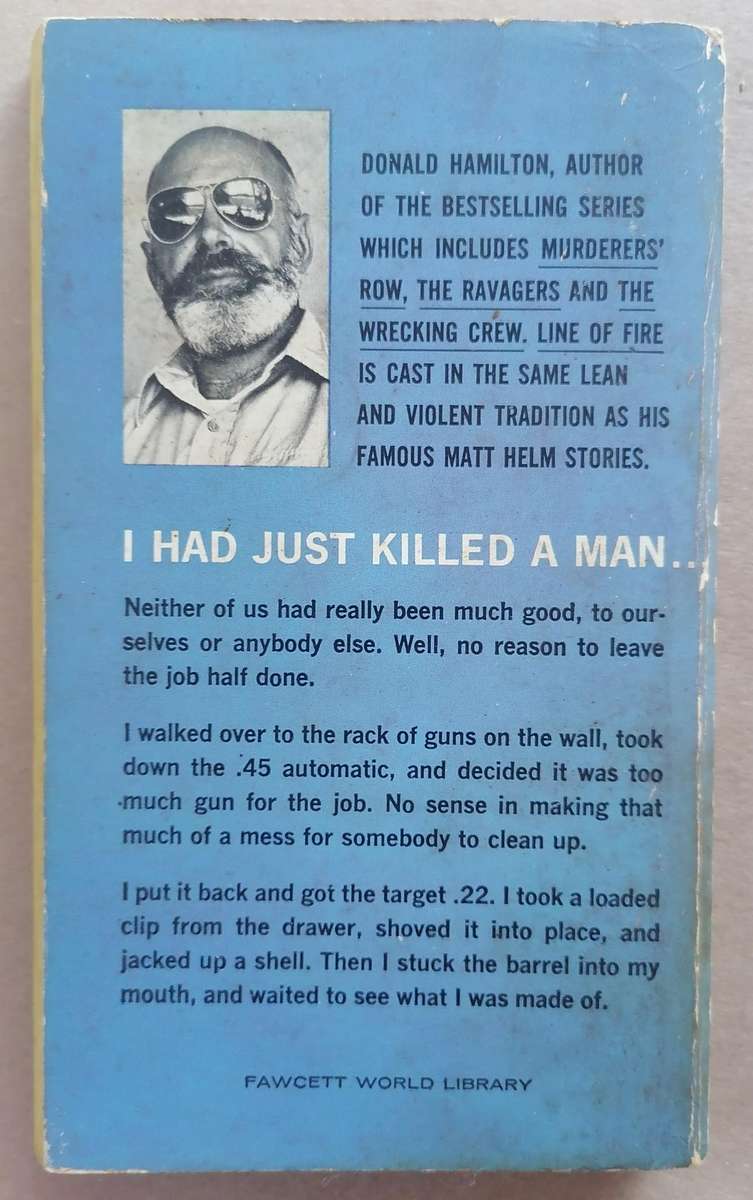 Line of Fire by Donald Hamilton