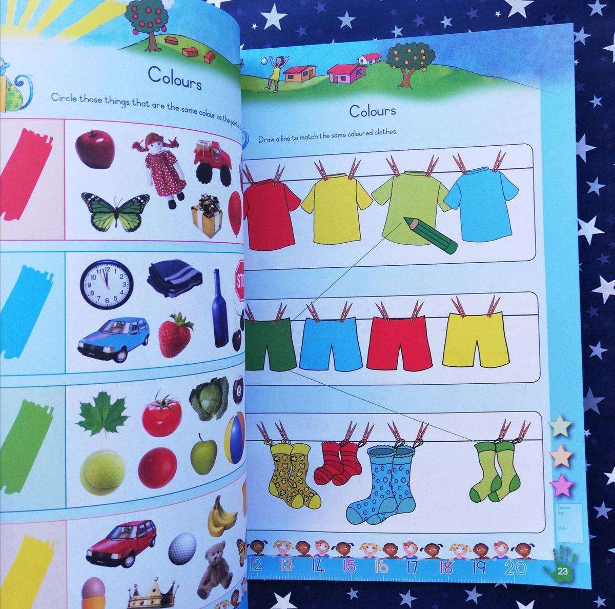 Rainbow Books - Mathematics in English Grade 1