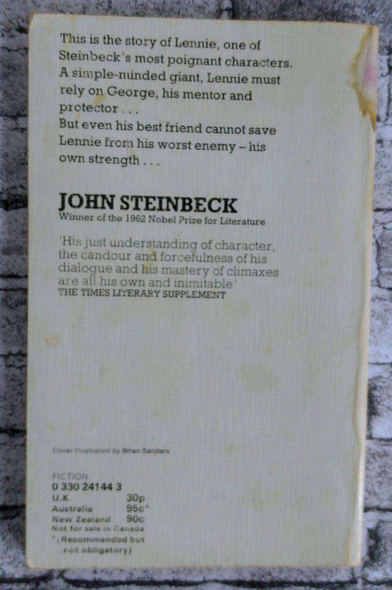 Of Mice and Men by John Steinbeck