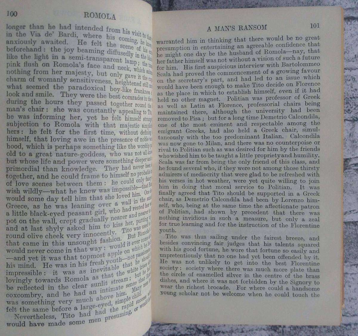 Romola by George Eliot