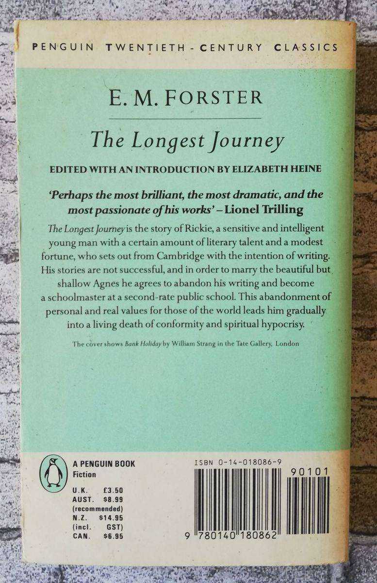 The Longest Journey by E.M. Forster