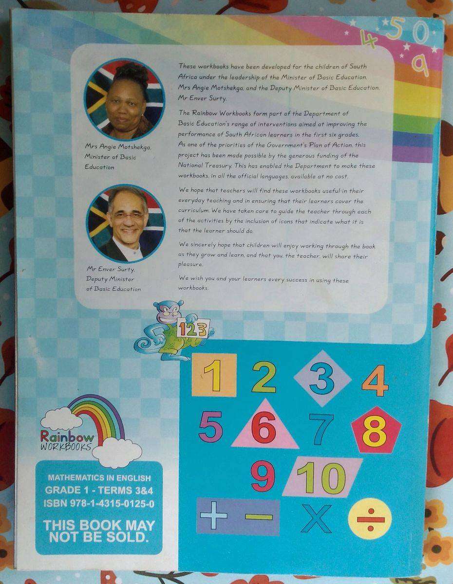Numeracy in English Grade 1 Book 2 (Term 3 and 4)