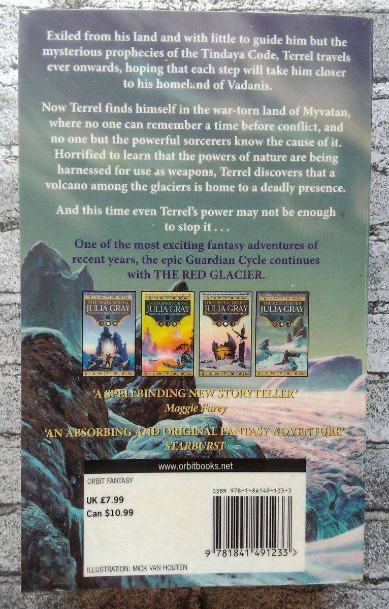 The Red Glacier (The Guardian Cycle #4) by Julia Gray
