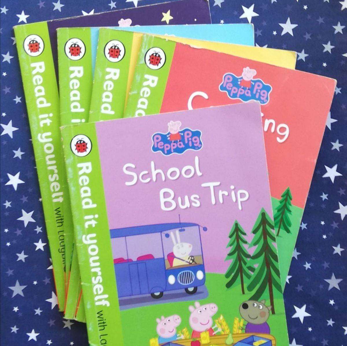 Peppa Pig Ladybird Read it Yourself set of 5 (Reading Level 2)