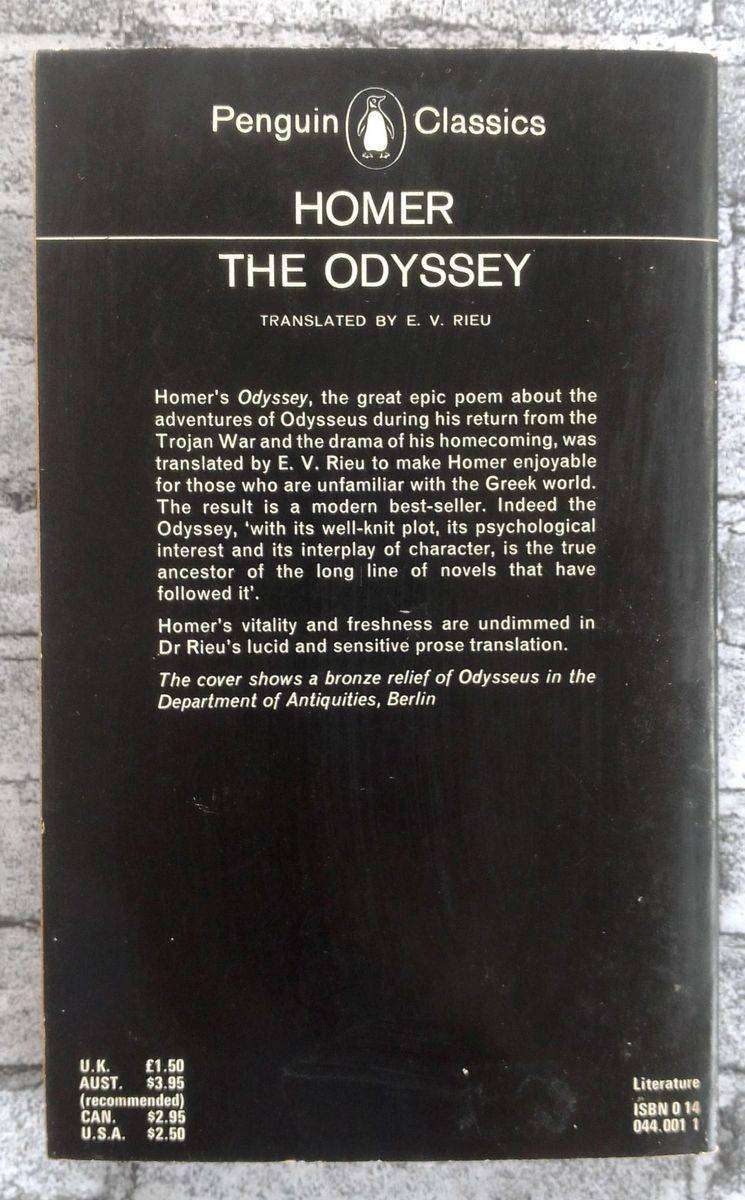 The Odyssey of Homer