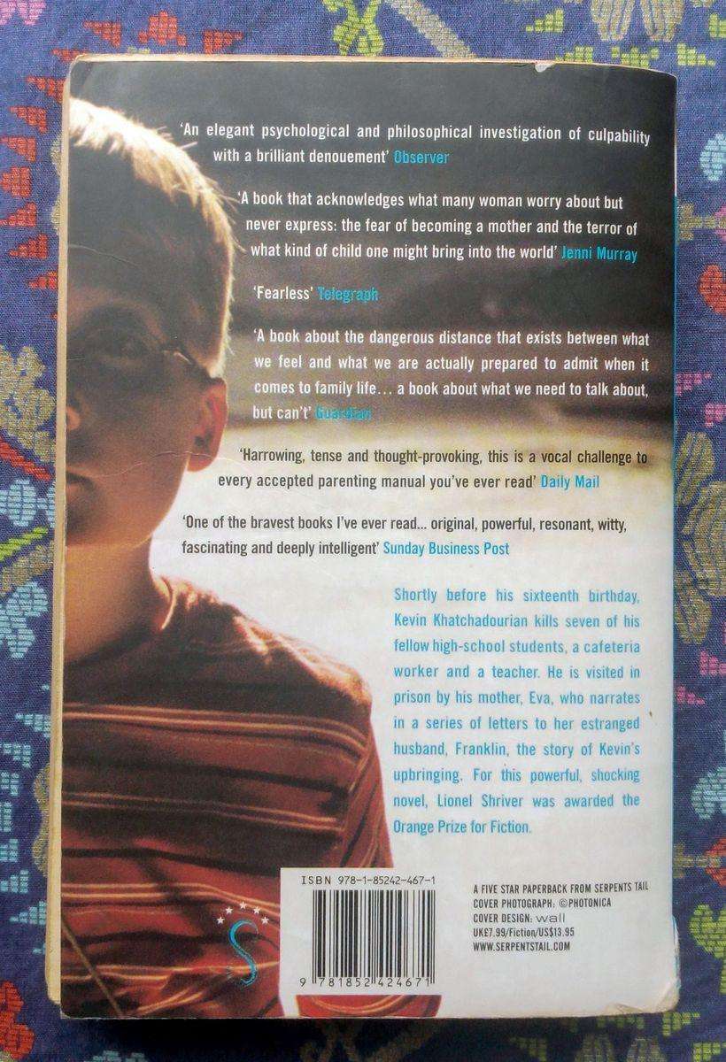 We Need to Talk About Kevin by Lionel Shriver