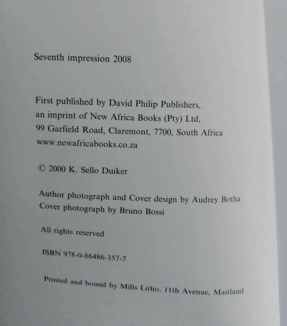 Thirteen Cents by K. Sello Duiker