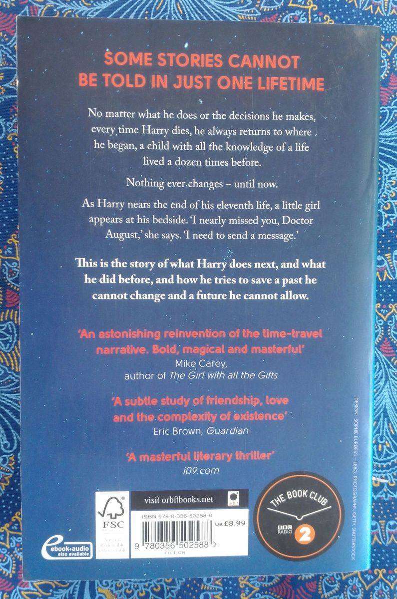 The First Fifteen Lives of Harry August