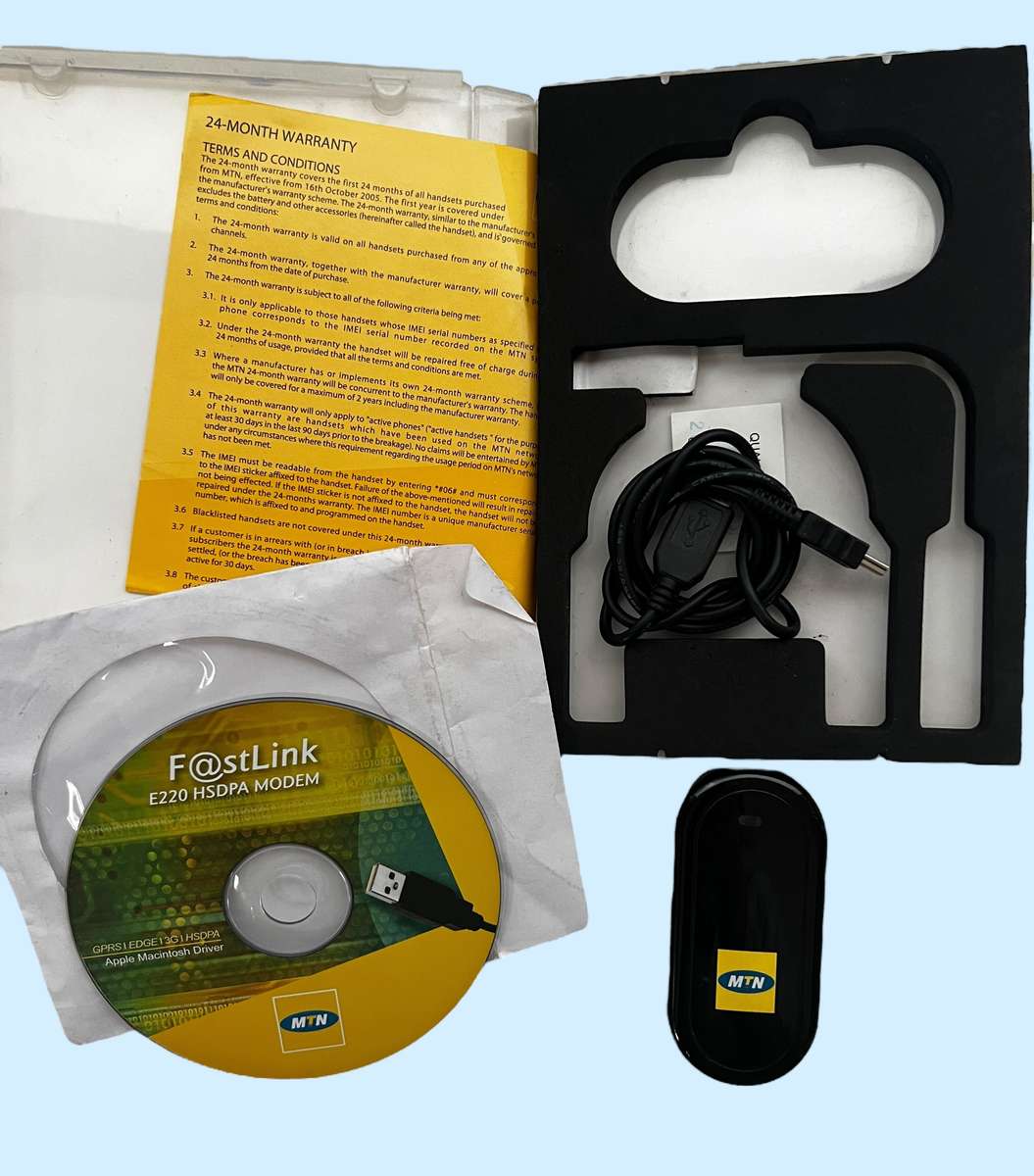 F@stLink E220 HSDPA 3G modem (MTM/Huawei branded) - untested