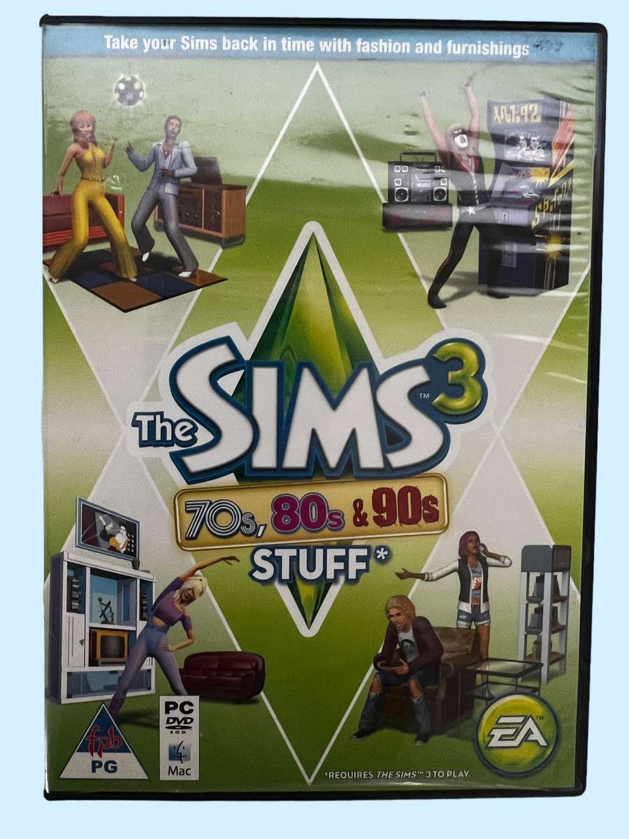 Five The Sims expansion packs (PC game), including Hot Date and Unleashed