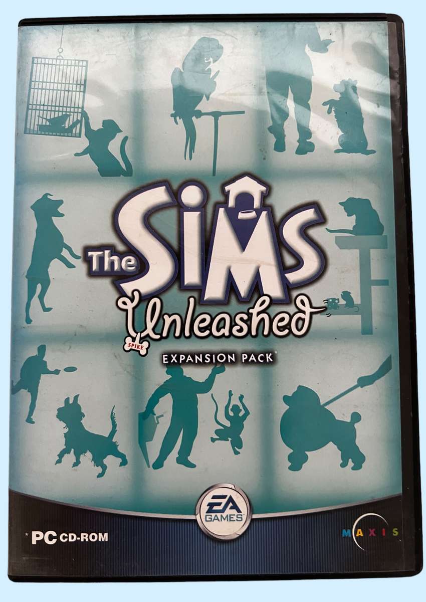 Five The Sims expansion packs (PC game), including Hot Date and Unleashed