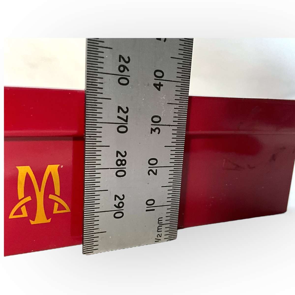 Super chic chocolate tin from Maxims de Paris