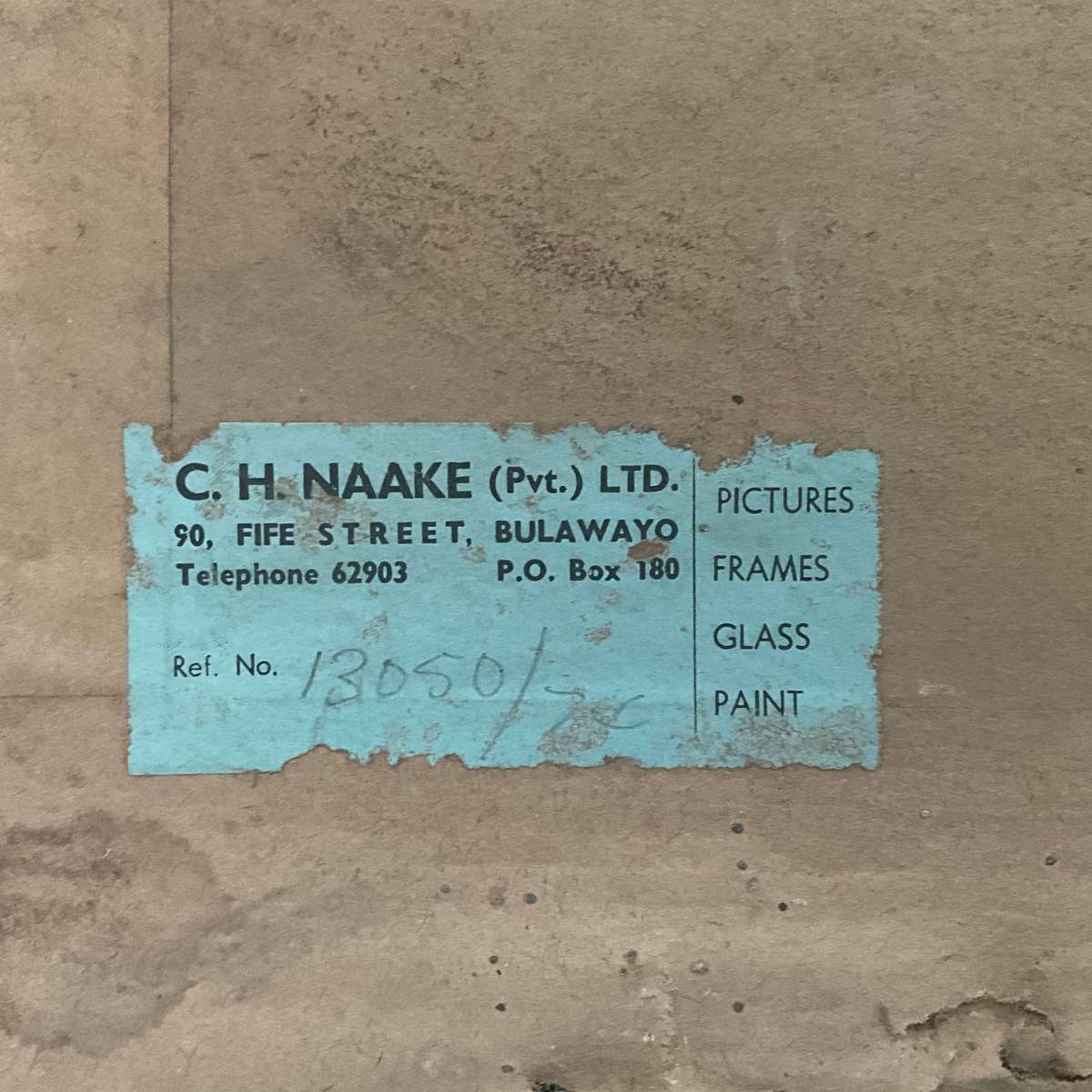 Large dramatic maritime print of sailing ship on a windswept sea-great for a man cave!