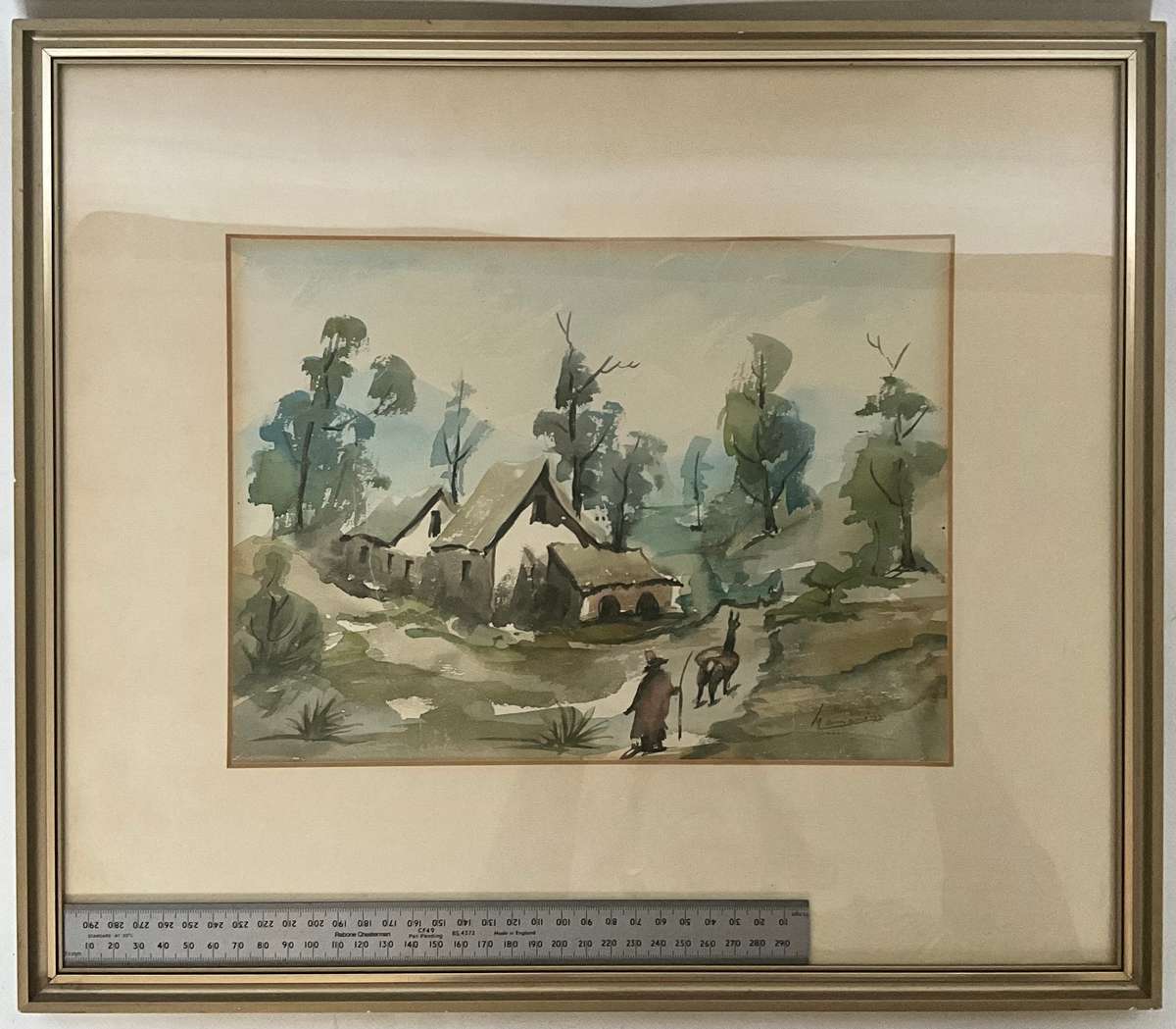 Original landscape painting by Manami (?)