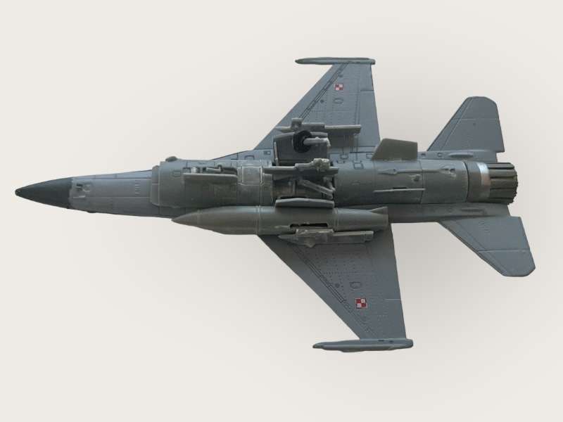 Three metal toy aircraft - please inspect the photos