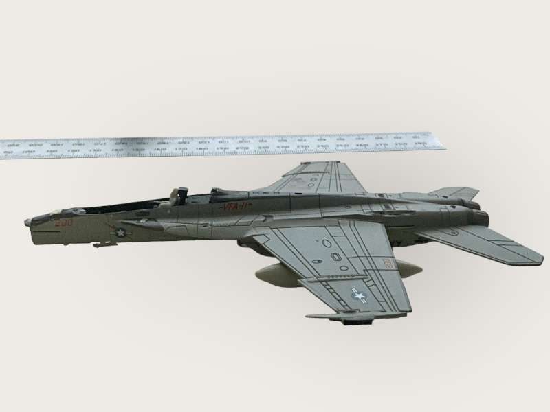 Three metal toy aircraft - please inspect the photos