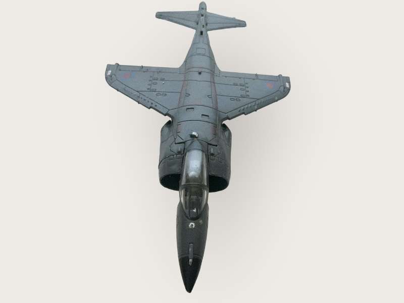 Three metal toy aircraft - please inspect the photos