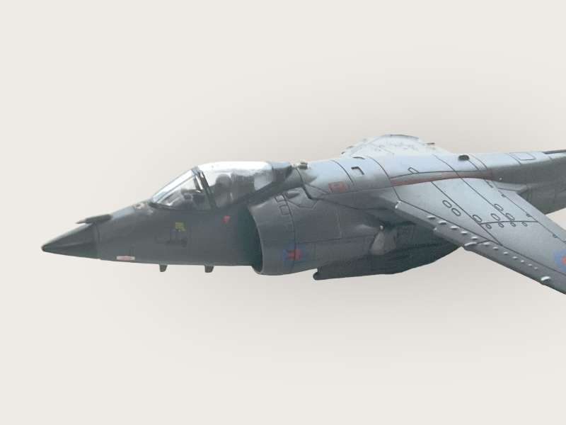 Three metal toy aircraft - please inspect the photos