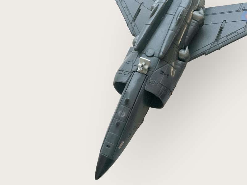 Three metal toy aircraft - please inspect the photos