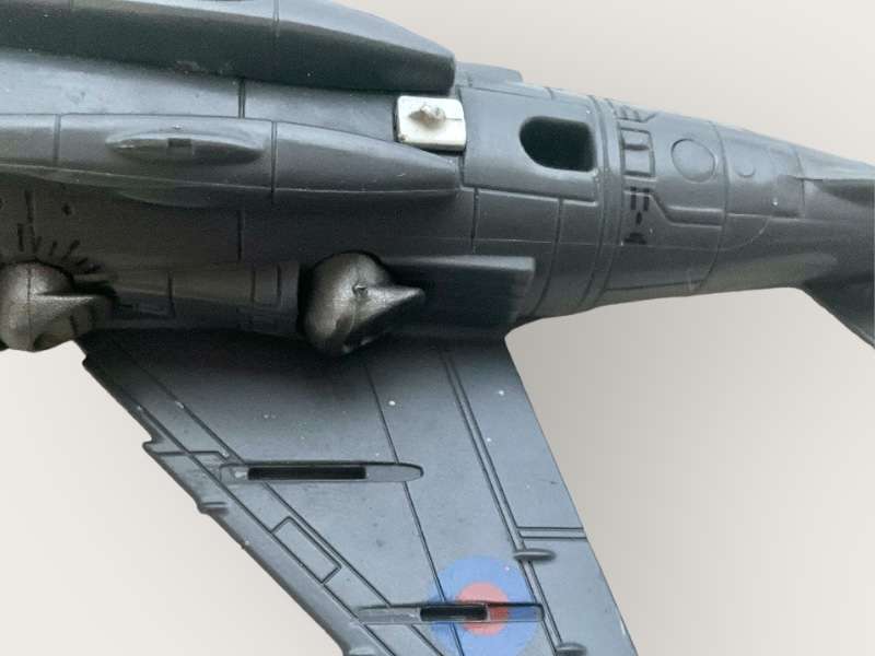 Three metal toy aircraft - please inspect the photos