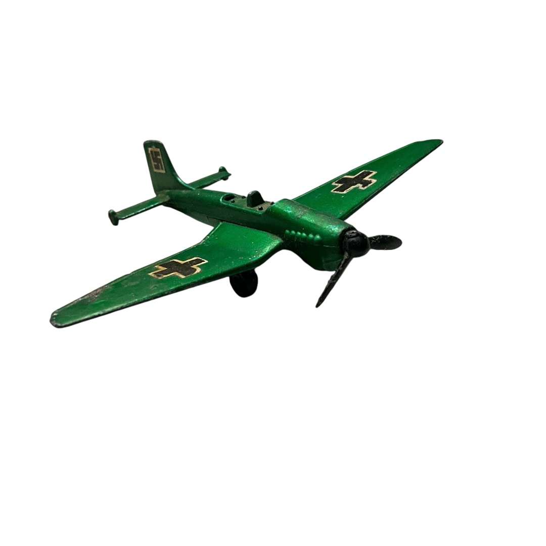 Vintage metal toy planes (please read for condition) - Lear jet, Boeing 747 (half) and a Junkers 87B