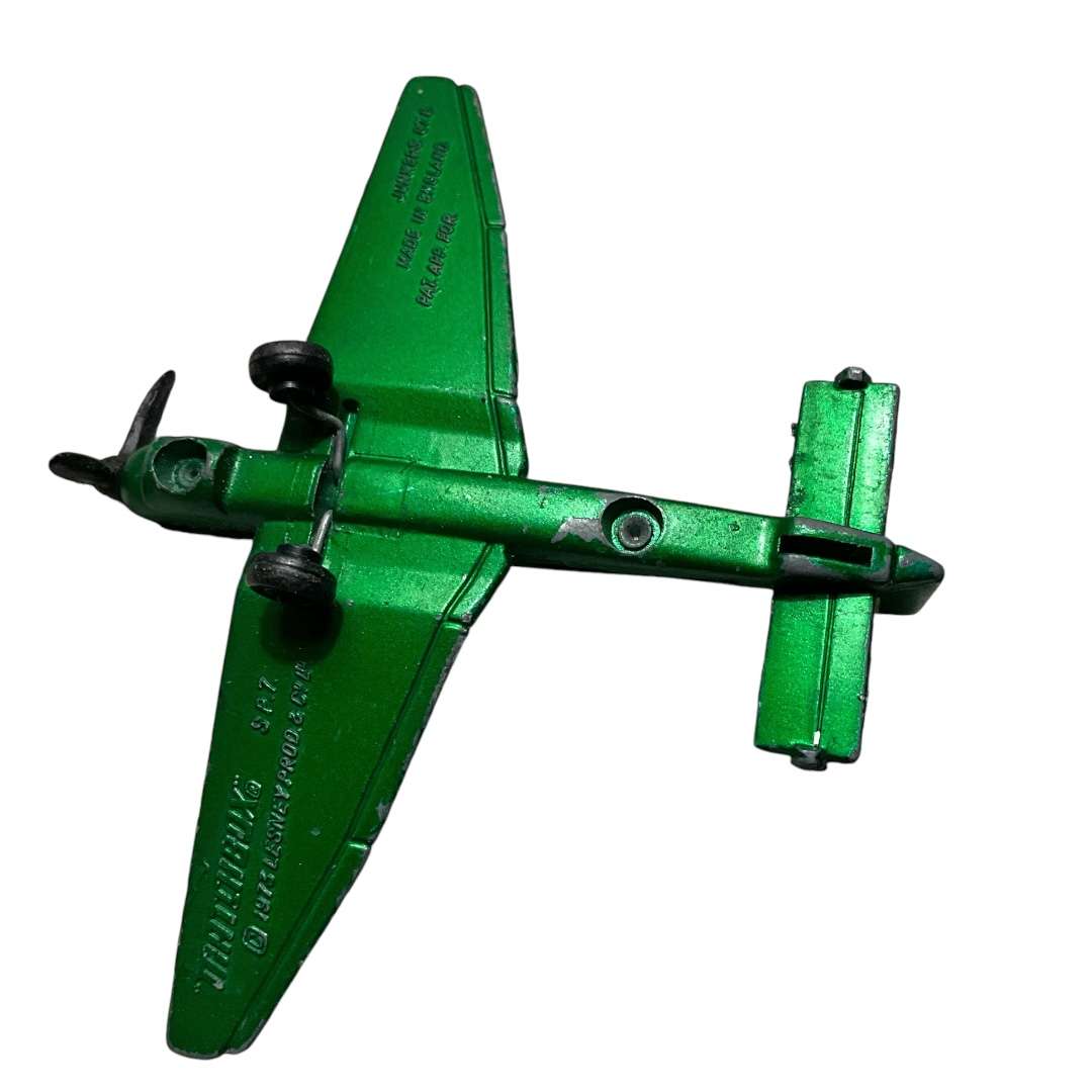 Vintage metal toy planes (please read for condition) - Lear jet, Boeing 747 (half) and a Junkers 87B