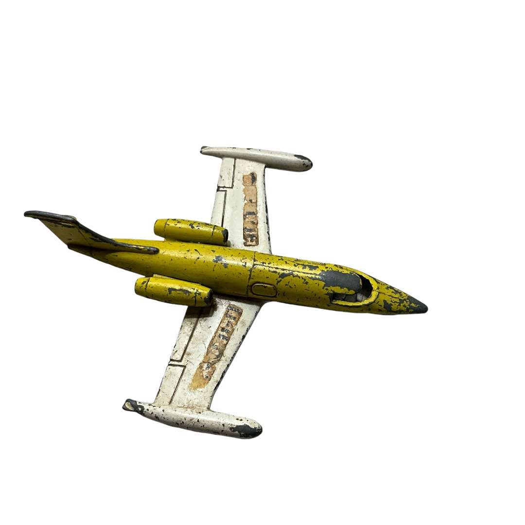 Vintage metal toy planes (please read for condition) - Lear jet, Boeing 747 (half) and a Junkers 87B