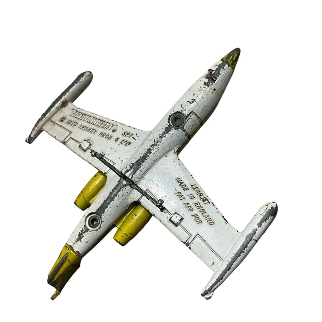 Vintage metal toy planes (please read for condition) - Lear jet, Boeing 747 (half) and a Junkers 87B